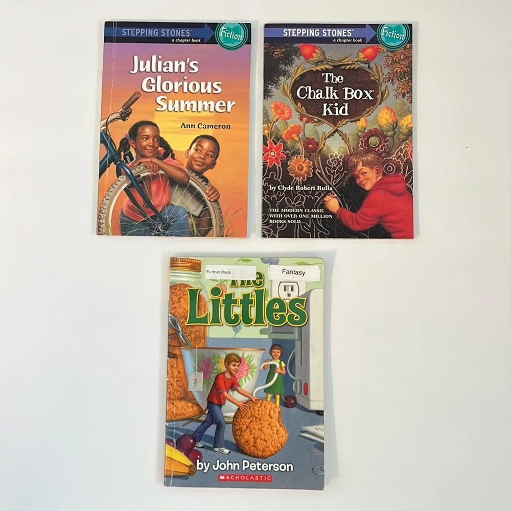 Kids Chapter Books Bundle Chalk Box Kid Julian's Glorious Summer The Littles